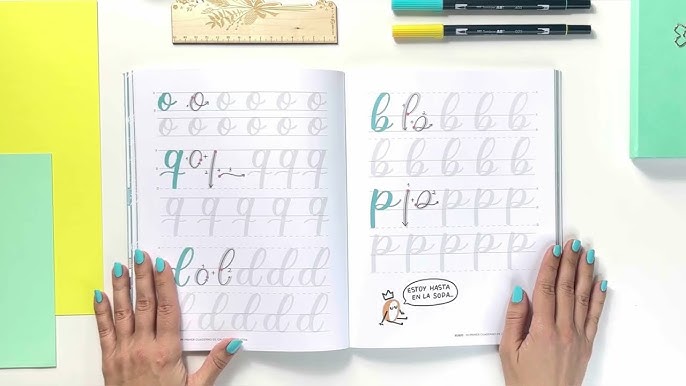 ✍🏻 Libro Lettering para Mentes Creativas. Apto para niños y niñas