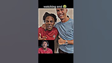 IshowSpeed Meets a Sigma Ronaldo Fan. 💀 #troll #trollfaceedit #trollface #shorts