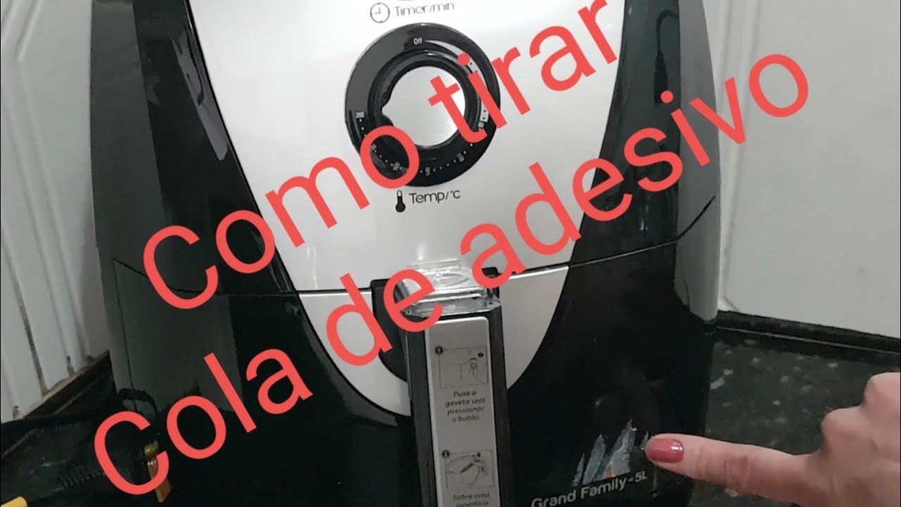 Como Tirar Cola De Adesivo De Eletrodom sticos YouTube