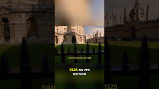 Oxford University Older Than Aztec Empire? Astonishing Fact! #shorts