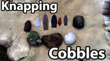 How to Flint Knap Cobbles