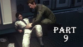 Alien Isolation Gameplay Walkthrough Part 9 - Taylor Needs Treatment