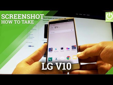 How to Take Screenshot in LG V10 H960A - Capture Screen