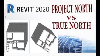 شرح الفرق بين Project North Vs True North | Revit 2020