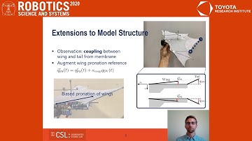 RSS 2020, Spotlight Talk 43: Data-driven modeling of a flapping bat robot with a single flexible ...