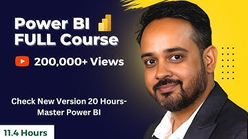Microsoft Power BI Tutorial For Beginners✨ | Power BI Full Course 2023 | Learn Power BI