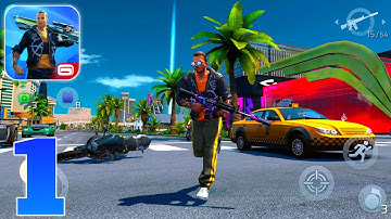 Gangster Vegas : World of Crime - Gameplay Walkthrough | Kamal Gameplay | Part 1 (Android, iOS)