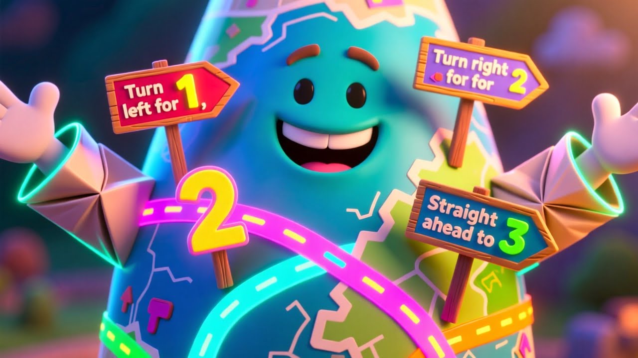 The Talking Map Shoppe | Nursery Rhyme Song for Kids