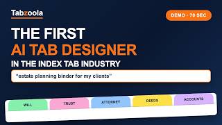 The First AI Tab Designer in Custom Tabs — Tabzoola (Demo)