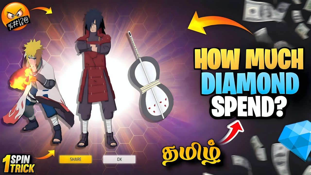 MADARA RING EVENT FREE FIRE || MADARA BUNDLE SPIN FREE FIRE || FREE FIRE NEW RING EVENT TAMIL 