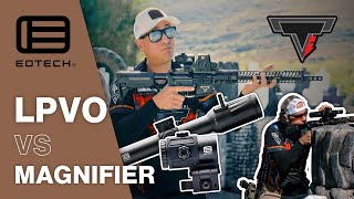 LPVO or Magnifier for Competition?