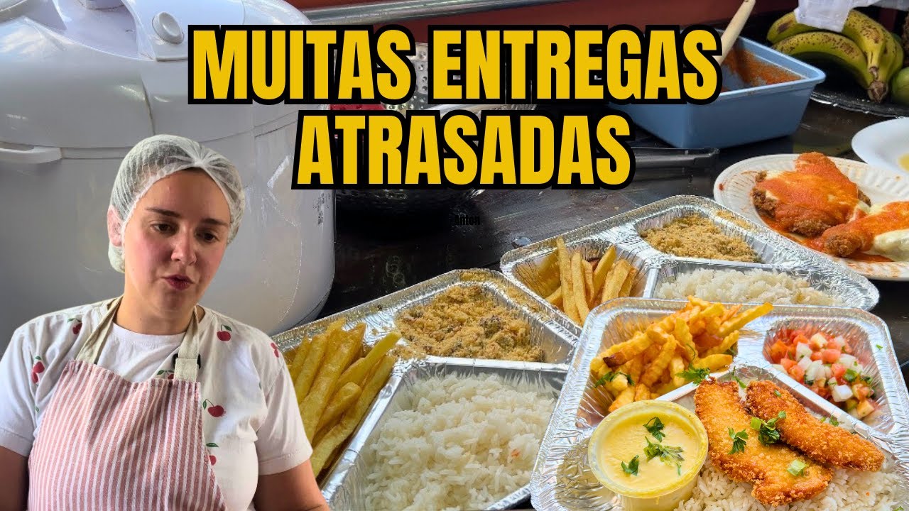 UM DIA INTENSO DE VENDAS NO MEU DELIVERY DE MARMITEX EM CASA