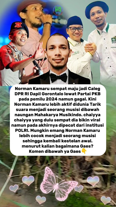 Kabar Terbaru Norman Kamaru : Norman Kamaru Putuskan Kembali Menjadi Musisi⁉️