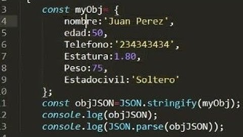 Aprender Ajax- ¿Qué es el formato JSON?