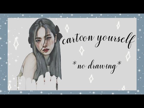 ✧ How to make a cartoon of yourself NO DRAWING ✧ Cartoonify yourself EASY for free without drawing ✧