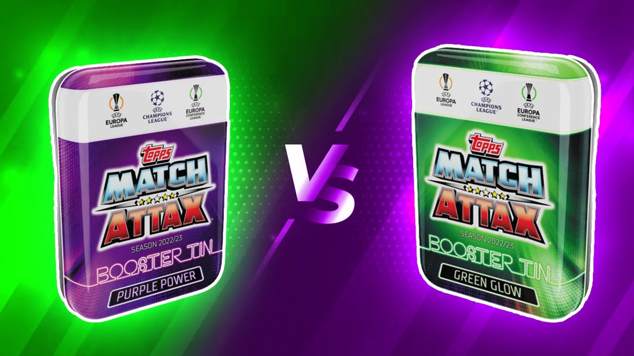 THE BEST ? MATCH ATTAX 2022/23 Messi Purple Power VS Goretzka Green