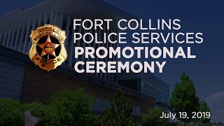 Fort Collins Police Services Promotion Ceremony