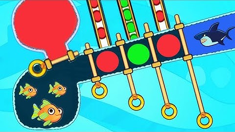 NEW Fish Rescue Puzzle! Level 1-50 Gameplay & Solutions | Save the fish pull the pin game