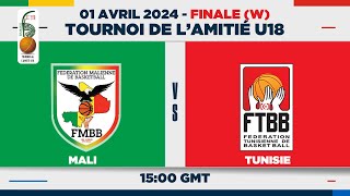 Mali vs. Tunisia I FINAL - Tournoi international de l'Amitié U18 (Women) I @baskemali