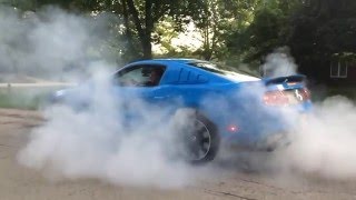 Burnout with Slow Motion