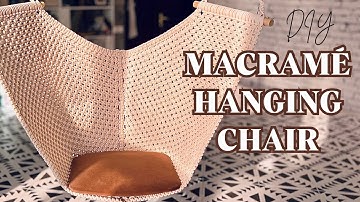 Macramé Hanging Chair DIY – Step-by-Step Swing Chair Tutorial for Beginners
