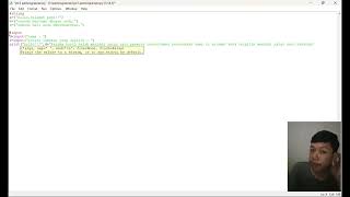 PYTON DASAR PERTEMUAN 3 ,#STRING DAN #INPUT