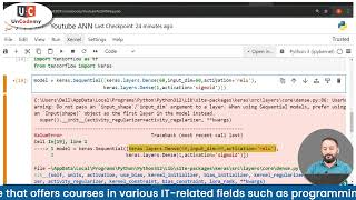 How to Create Artificial Neural Network in Python Part-2 | Data Science Course in Delhi | Uncodemy