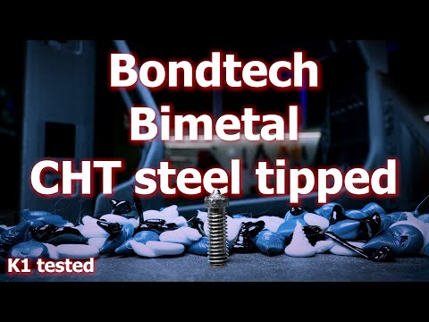 Bondtech CHT BiMetal VOL Coated Nozzle tested in the Creality K1
