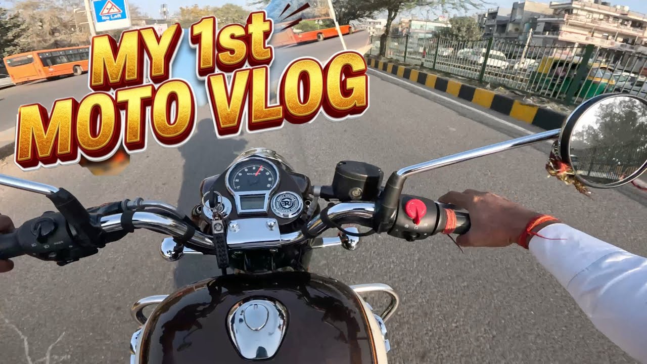 my 1st moto vlog