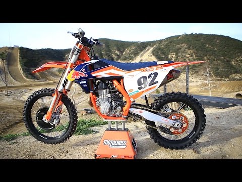 First Ride 2016 KTM 450SXF Factory Edition - Motocross Action Magazine