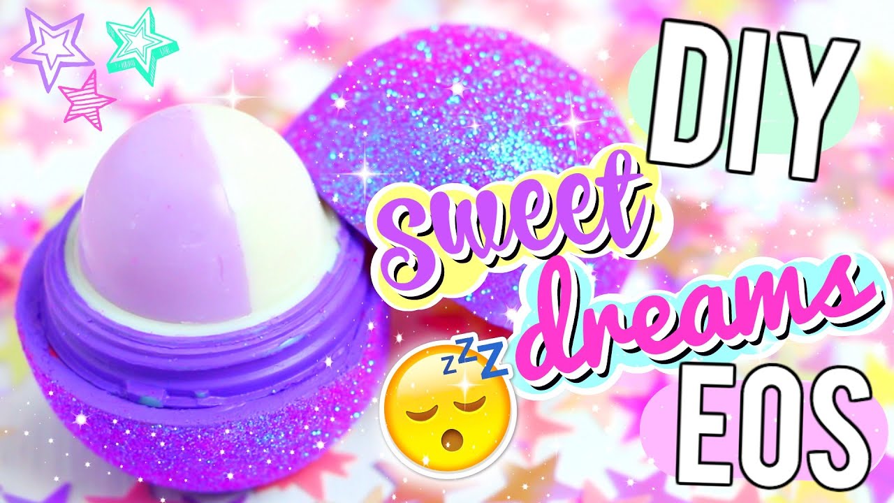 DIY Glitter Sleep Balm EOS! Sleep Easy With NO Drugs!