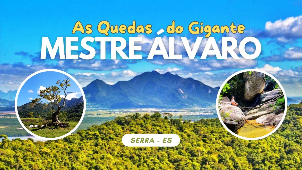 As Quedas do Gigante MESTRE ÁLVARO | Cachoeiras em Serra - ES