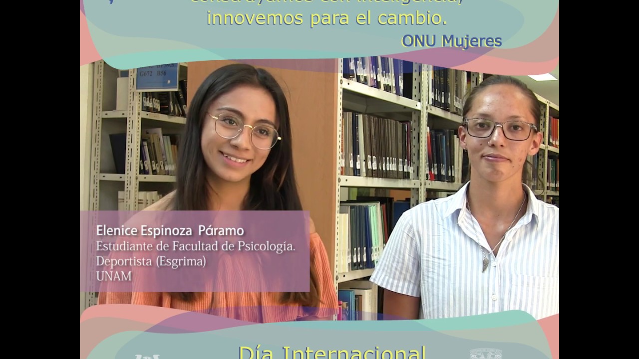 defensa y justicia ¿Por qué conmemorar el Día Internacional de la Mujer? Cápsula #8: Las estudiantes opinan