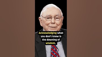 YOU MUST SEE THIS! The Most POWERFUL Charlie Munger Quote You