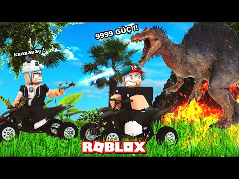 Sonunda En Güçlü Dinozor ile Oynadık... Çok güçlü - Roblox