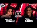 Paola Cando vs Melisa Macías - "Cosas del amor" - Batallas - T2 - La Voz Ecuador