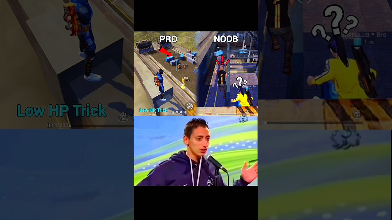 Noob vs Pro 5 HP Tips 🤣 