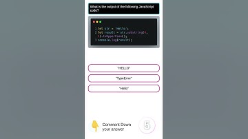 Guess the output 8  #javascript #quiz #quiztime #js #knowledge