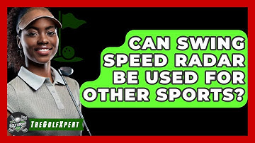 Can Swing Speed Radar Be Used For Other Sports? - The Golf Xpert