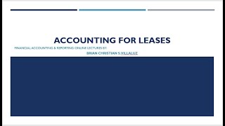 Far Introduction To Leases