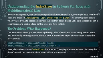 Fixing IndexError: list index out of range in Python