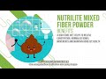 Nutrilite Mixed Fiber Powder – Part 1