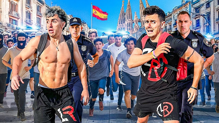 ESCAPANDO con GERO ARIAS⚠️Nos persiguen por Barcelona...