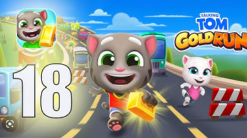 Talking Tom Gold Run - Gameplay Walkthrough Part 18 - (iOS , Android)