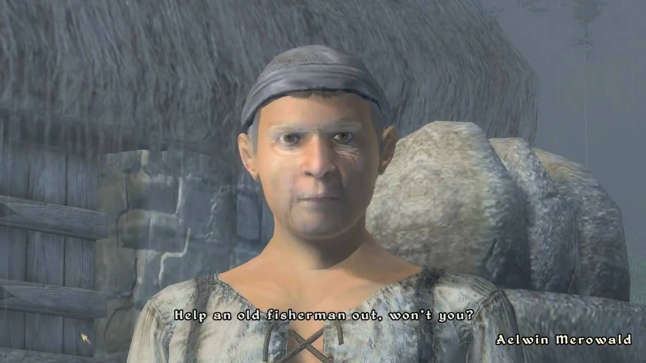 Oblivion Side Quest Go Fish, obtaining the Jewel of The Rumare (Ring