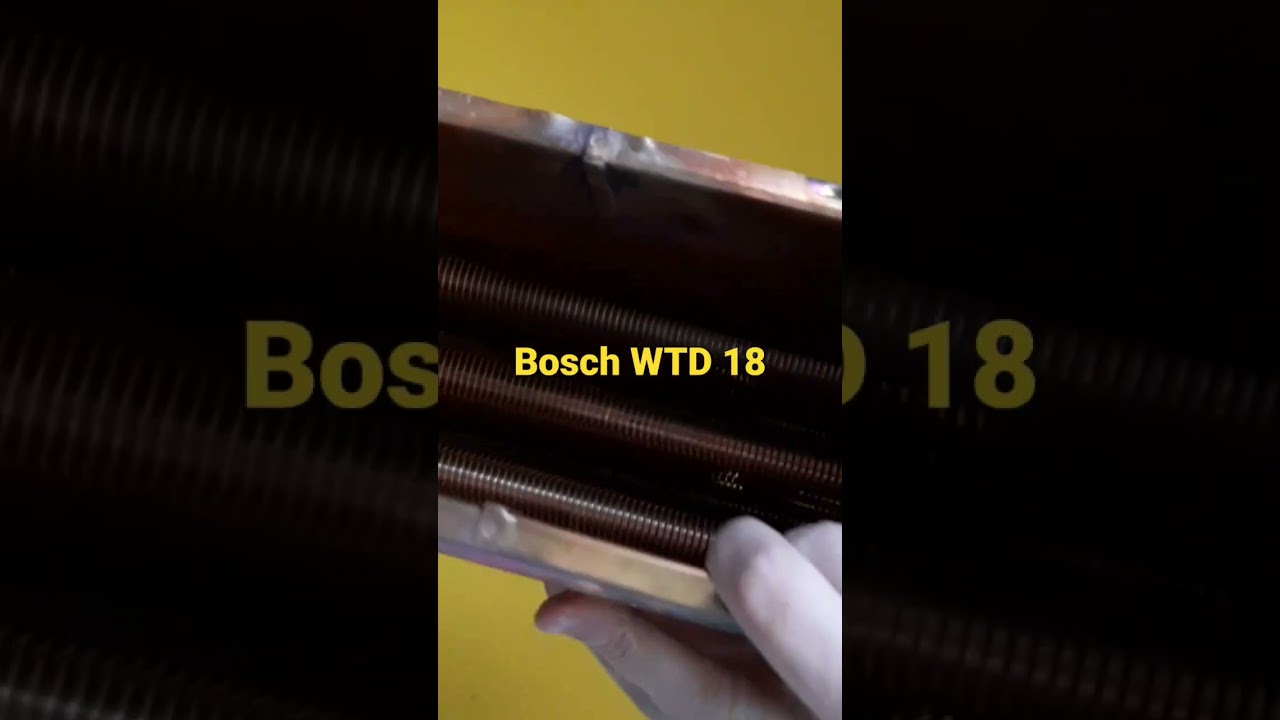 Bosch WTD 18 Heating body теплообмінник колонки