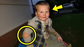 Missing Boy Walks Out Of Woods After 11 Years. Mum Turns Pale  When She Sees Who Is Behind Him!