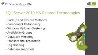 High Availability/Disaster Recovery 101