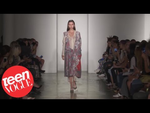 Teen Vogue Gives You an Exclusive Front Row Seat to the Parsons MFA 2015 Runway Show!
