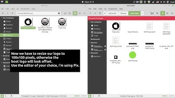 Change boot logo Linux Mint 19.3 "Tricia"